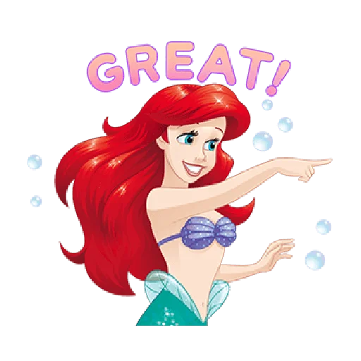 The Little Mermaid Stickers - Apps on Google Play